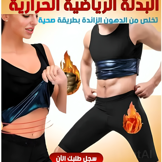 Sweat maker Gilet Sauna قميص التخسيس الحراري للرّجال و النّساء بجودة عالية و أداء احترافي